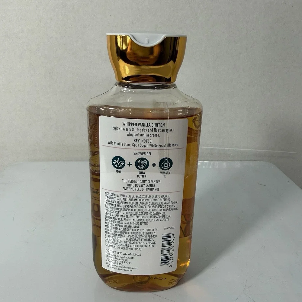 Bath‎ & Body Works Whipped Vanilla Chiffon Shower Gel Body Wash